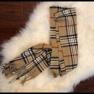 Burberry Style Scarf